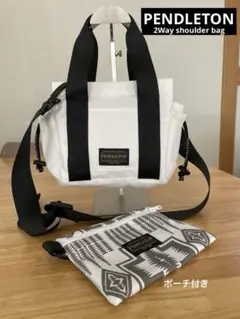☆彡超美品！PENDLETON ペンドルトン2WAYバッグ ポーチ付き