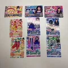 アイカツカード9枚セット　橋本環奈　ちゃお