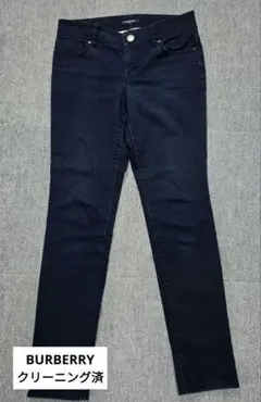 美品 Burberry ダークブルースリムフィットデニム サイズM 留紺色