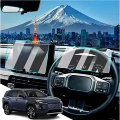 新品定価3.580円 トヨタRAV4 60系専用 保護ガラス ナビ+メーター