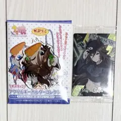 ウマ娘　ミスターシービー　かぷりっこアクリルキーホルダー　ウエハース　カード