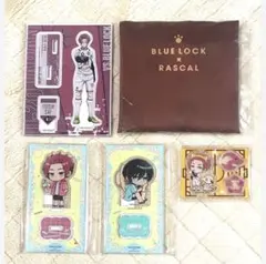 ブルーロック　糸師冴　糸師凛　糸師兄弟　アクリルスタンド　エコバッグ　5点セット