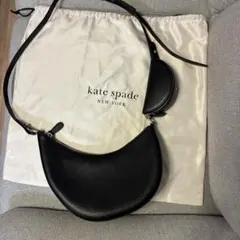 kate spade ケーエスデュオ クロスボディ バッグblack/silv - メルカリ