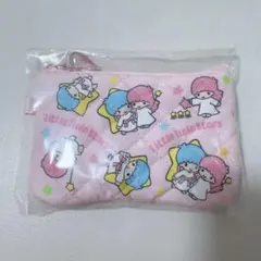 サンリオ キルトシリーズ シークレットミニフラットポーチ リトルツインスターズ