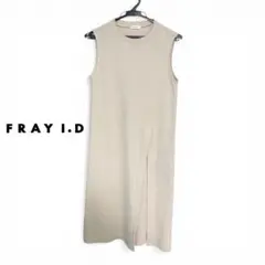 2026年最新】FRAY I.D レディース ノースリーブ ニットワンピースの