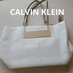 Calvin Klein ホワイト トートバッグのサムネイル