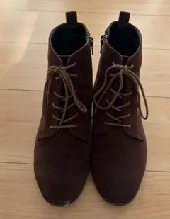 oriental traffic レースアップブーツ　ブラウン　Sサイズ