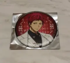 黒子のバスケ GIGO コラボカフェ グリッター缶バッジ 白スーツ 赤司