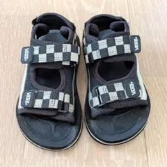 VANS サンダル V5176K ブラック/ホワイト 17cmのサムネイル