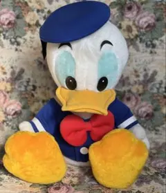 昭和レトロ 東京ディズニーランド ドナルドダック 特大 ぬいぐるみ