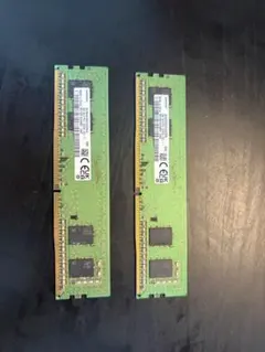 SK hynix 8GB PC4-3200AA メモリ 2枚セット - メルカリ