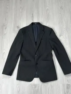 スーツセレクトスリーピース4SY4ダークグレー、ネクタイセット•パンツダブル営業