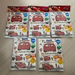 新品即納★子供用ガーゼマスク カーズ3枚入り×5袋セット　15枚入り