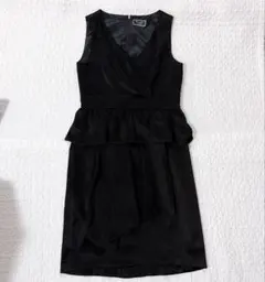 ダイアグラム　グレースコンチネンタル ペプラムワンピース ブラック　36