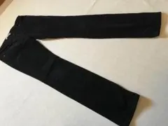 ユニクロ  温か ヒートテックコーデュロイ黒61