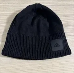 adidas ブラック ニット帽