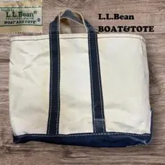 エルエルビーン トートバッグ 80s ネイビー ギザタグ 2色タグ XLサイズ