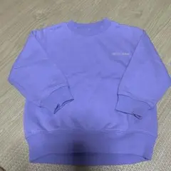 PETIT MAIN パープル トレーナー　100