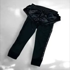 アディダス　ナイロン切替 サイドライン ウエストゴム スポーツジャージS（B3