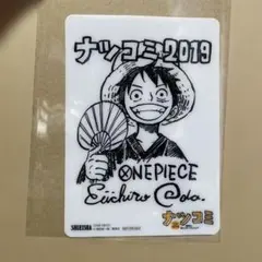 ナツコミ2019 ワンピース サイン色紙風ミニクリア下敷き - メルカリ