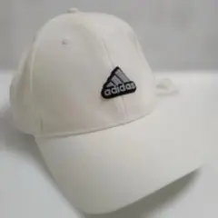 adidas ホワイトキャップ