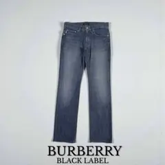 バーバリーブラックレーベルデニムパンツ正規品ストレッチ素材BURBERRY
