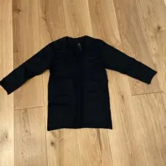 ブラック 七分袖カットソー