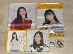 乃木坂46 金川紗耶 タペストリー ハンドタオル 缶バッジ キーホルダー 新品