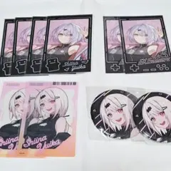 にじさんじ 椎名唯華 ゲーマーズ チェキ風 クリアカード 缶バッジ ゲマズ