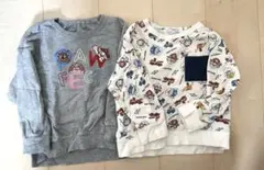 UNIQLO パウ・パトロール 長袖カットソー 100cm 2点セット