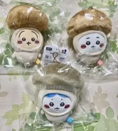 ちいかわ 季節だもん マスコット ハチワレ うさぎ 3個セット ぬいぐるみ