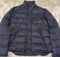 【匿名配送】ポロバイラルフローレン ダウンジャケット 90S ネイビー Mサイズ