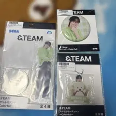 &TEAM NICHOLAS アクリルスタンド　キーチェーン　缶バッジ