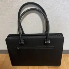 就活　ブラック ビジネスバッグ シンプル+おまけ（新品・未使用）