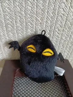 黒いモンスター ぬいぐるみ 長さ7cm 翼付きマスコット