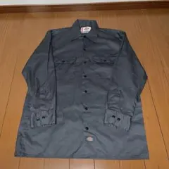 Dickies ワークシャツ 長袖 グレーのサムネイル