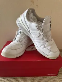New Balance 574 BOAゴルフシューズ ホワイト