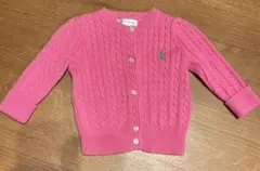 【未使用美品】ラルフローレン　ベビー　カーディガン