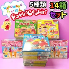知育菓子　クラシエ　ポッピンクッキン シリーズ 【5種類 計14箱セット】