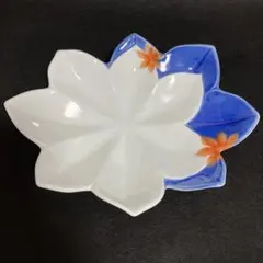 御深井焼　紅葉型　変形皿　4客セット 御深井焼 紅葉型 変形皿 4客セット 瀬戸 御深井焼 四方皿