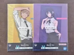 チェンソーマン 一番くじ クリアポスター デンジ レゼ