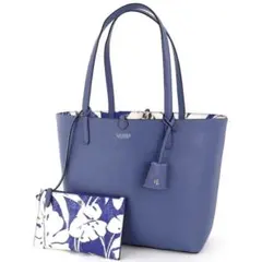 【LAUREN RALPH LAUREN】 リバーシブル トートバッグ ポーチ付のサムネイル