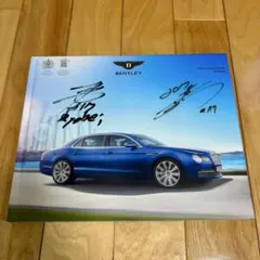 BENTLEY ベントレー　フライングスパー　カタログ　スーパーGT サイン付のサムネイル