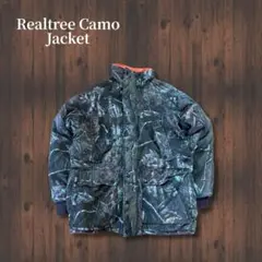 リアルツリー カモ ジャケットMリバーシブル 中綿 ハンティング