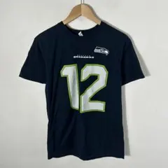ALSTYLE 半袖Tシャツ ネイビー スポーツ ストリート アメカジ