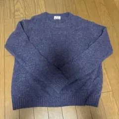 Acne Studios クルーネックニット ブルー系