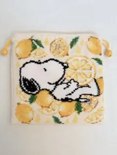 ラブラリー バイ フェイラー スヌーピーシトロン 巾着バッグ