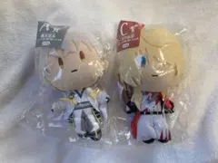 刀剣乱舞　御供くじ　A・C賞ぬいぐるみ　鶴丸　一文字