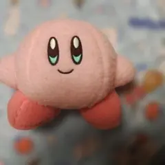 カービィ 羊毛フェルト風ぬいぐるみ　にっこり