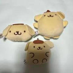 ポムポムプリン ぬいぐるみ キーホルダー マスコットのサムネイル
